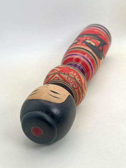 K30052 - Tsugaru kokeshi by Abo Muchihide 阿保六知秀