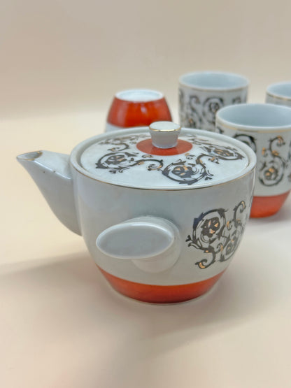 TB71 - Japanese Teapot Set Ichimon Tōen 一文陶苑