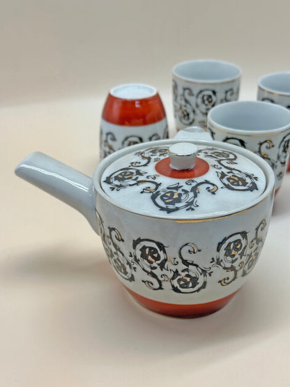 TB71 - Japanese Teapot Set Ichimon Tōen 一文陶苑
