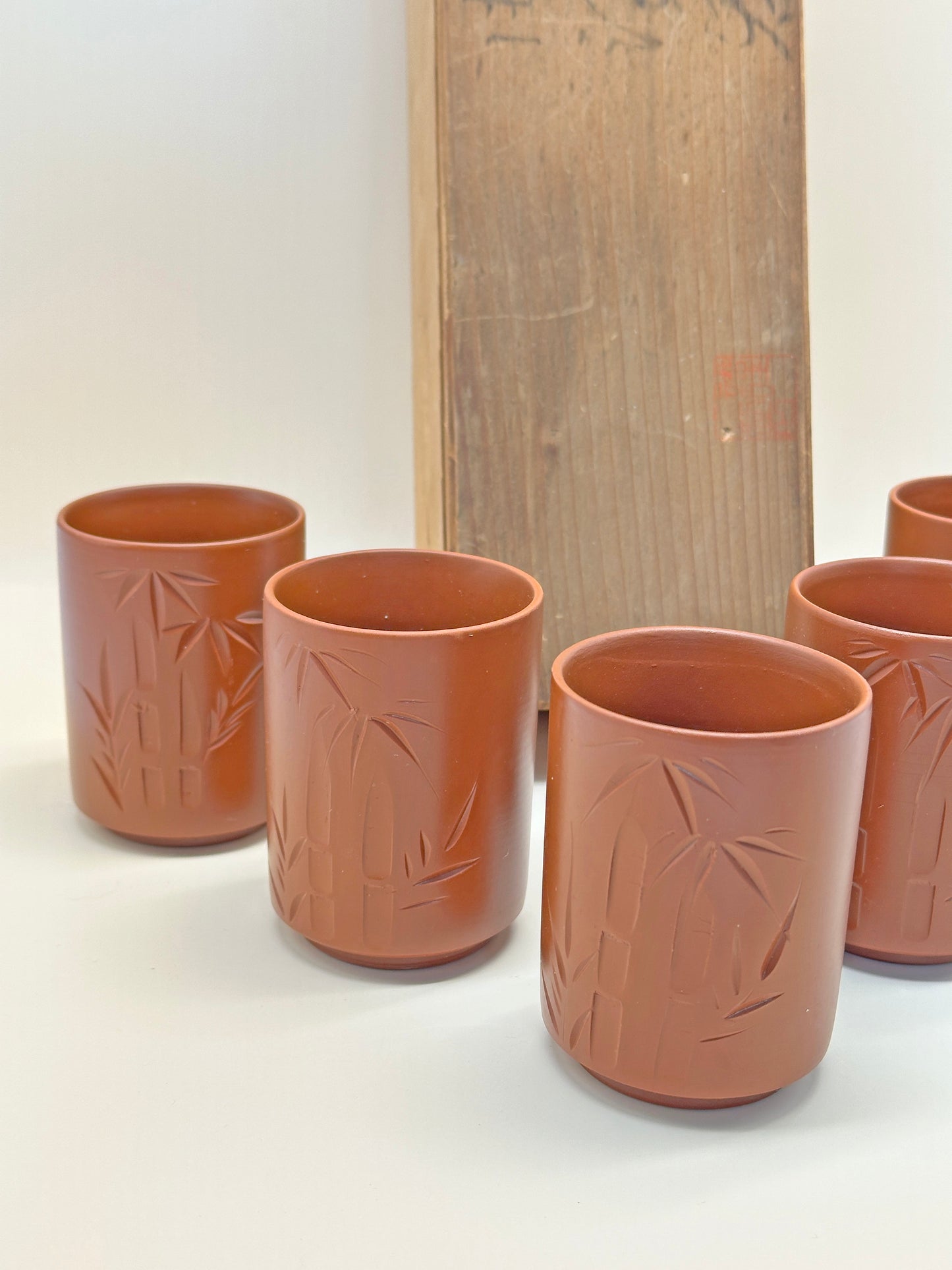 TB44 - Set of Teacup Tokoname-yaki 常滑焼