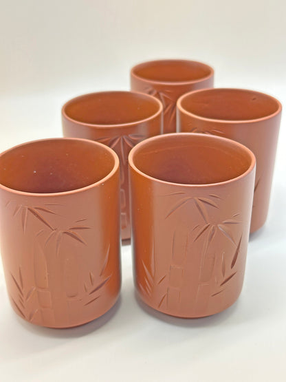 TB44 - Set of Teacup Tokoname-yaki 常滑焼
