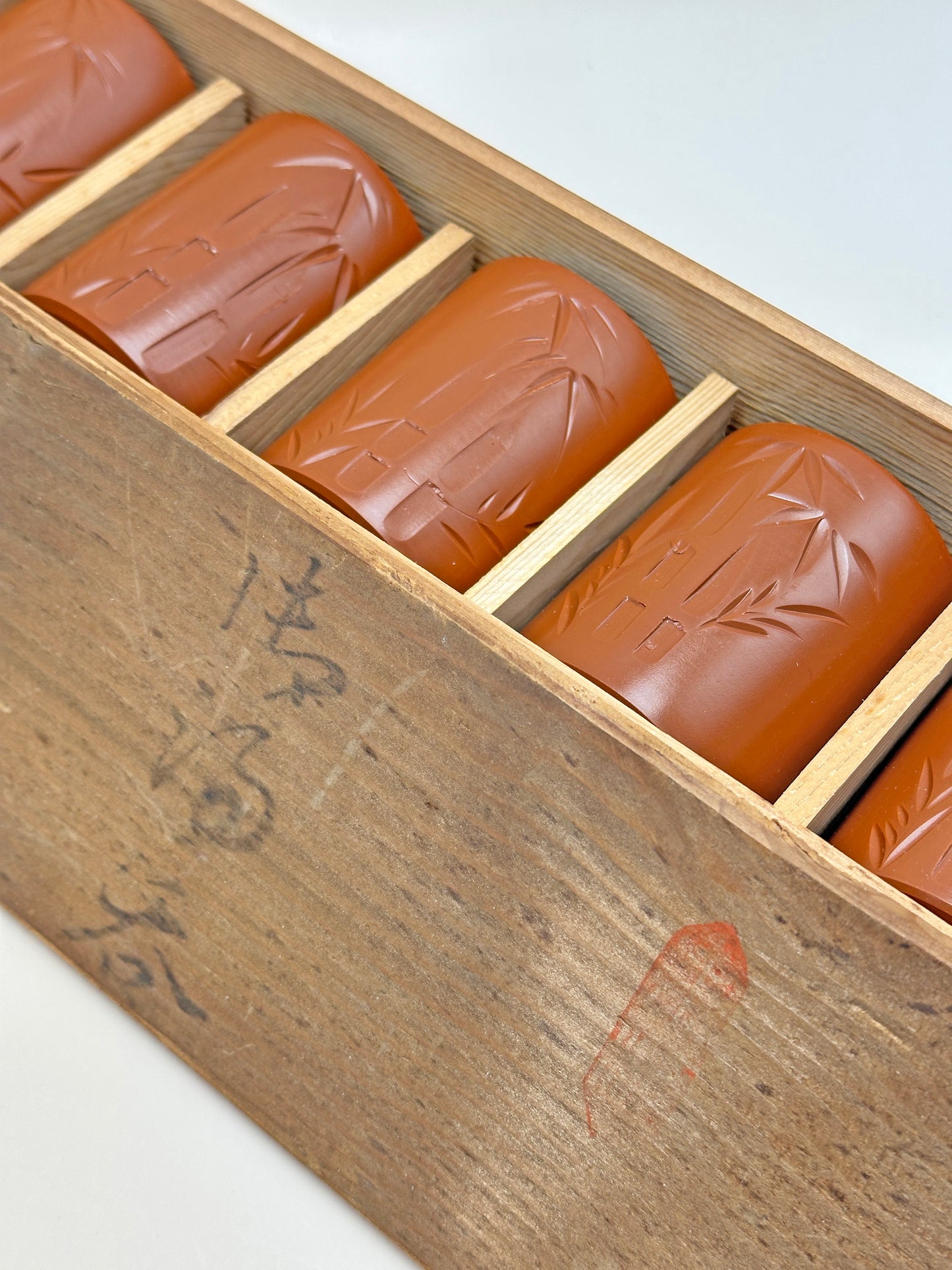 TB44 - Set of Teacup Tokoname-yaki 常滑焼