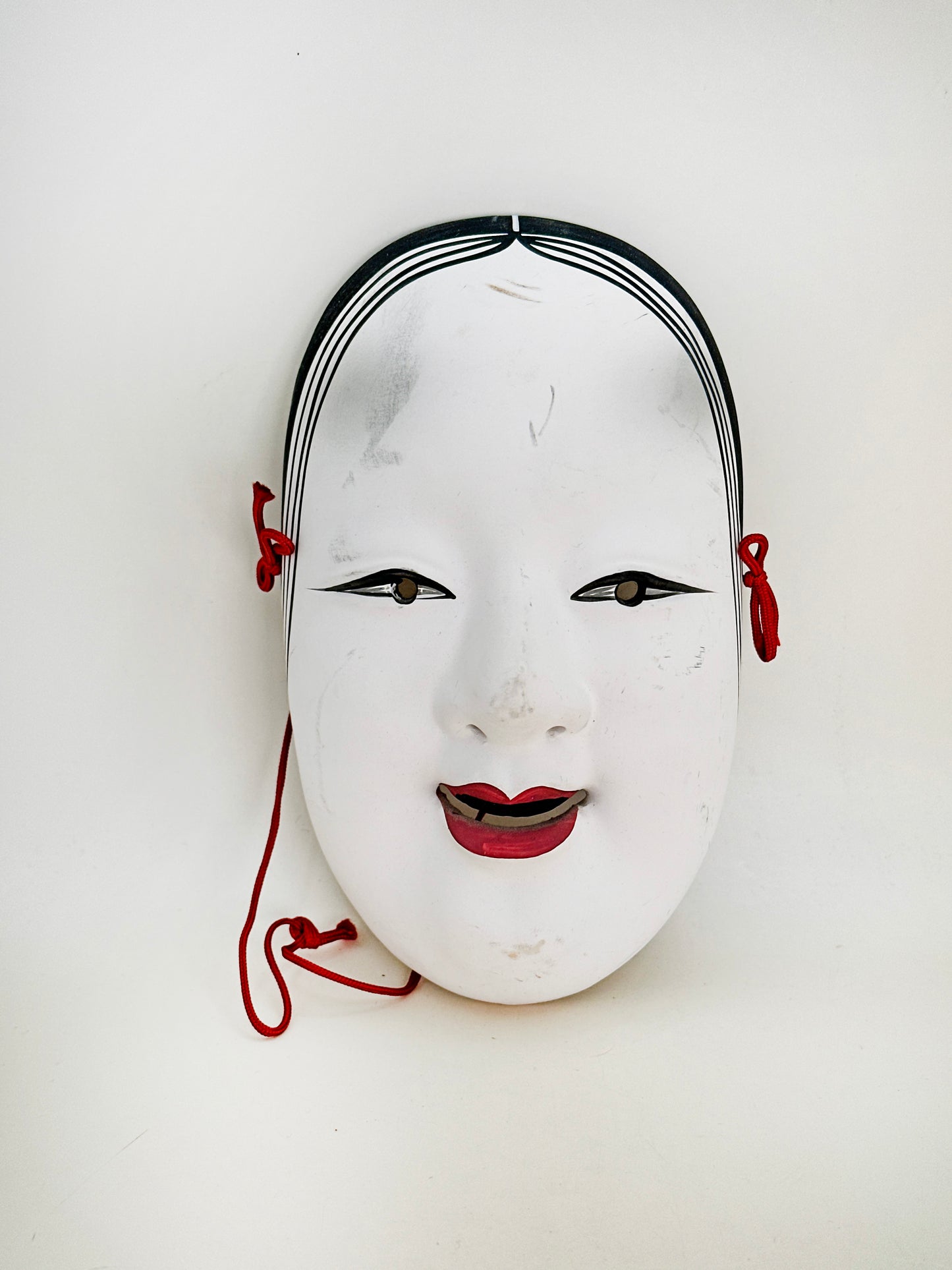 FT334 - Vintage Ceramic Noh Mask 小面