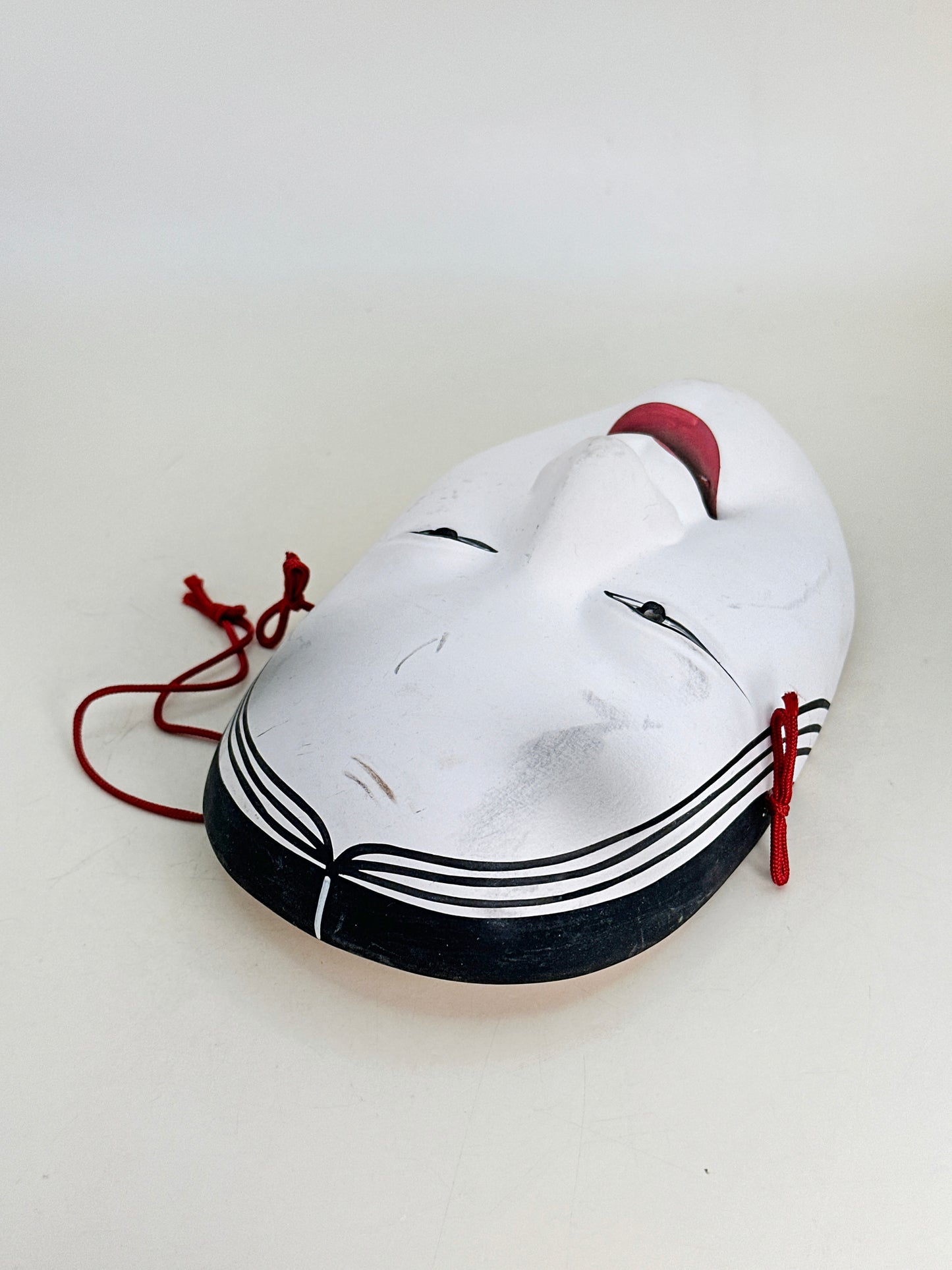 FT334 - Vintage Ceramic Noh Mask 小面