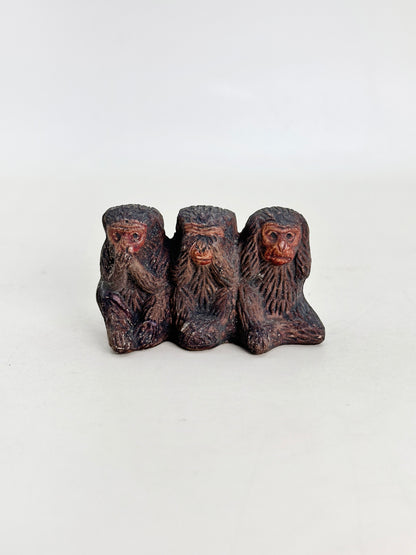 FT338 - Artesanía popular de los tres monos sabios 三猿
