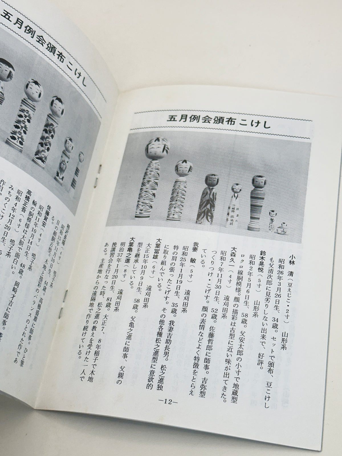 KT41 - Kokeshi Techō No. 293 — August 1985