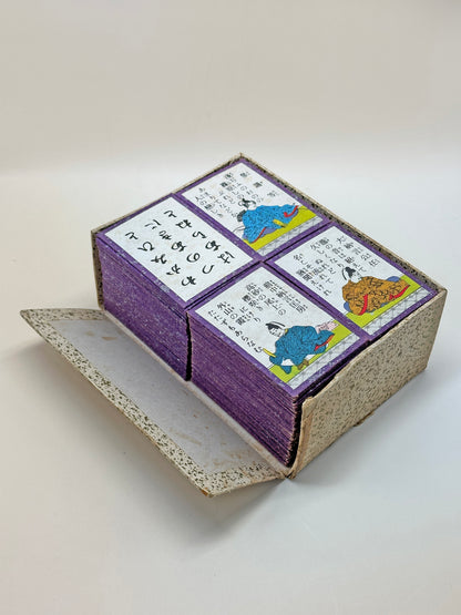 FT225 - Japan Vintage set of Hyakunin Isshu 百人一首