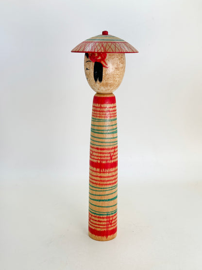 K20136 - Tsuchiyu Kokeshi by Tsuneo Sakuma 佐久間常雄