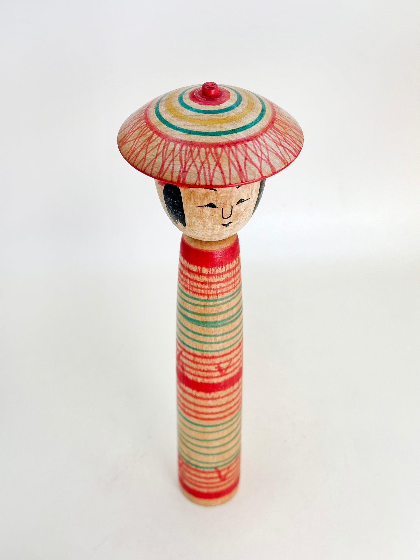 K20136 - Tsuchiyu Kokeshi by Tsuneo Sakuma 佐久間常雄