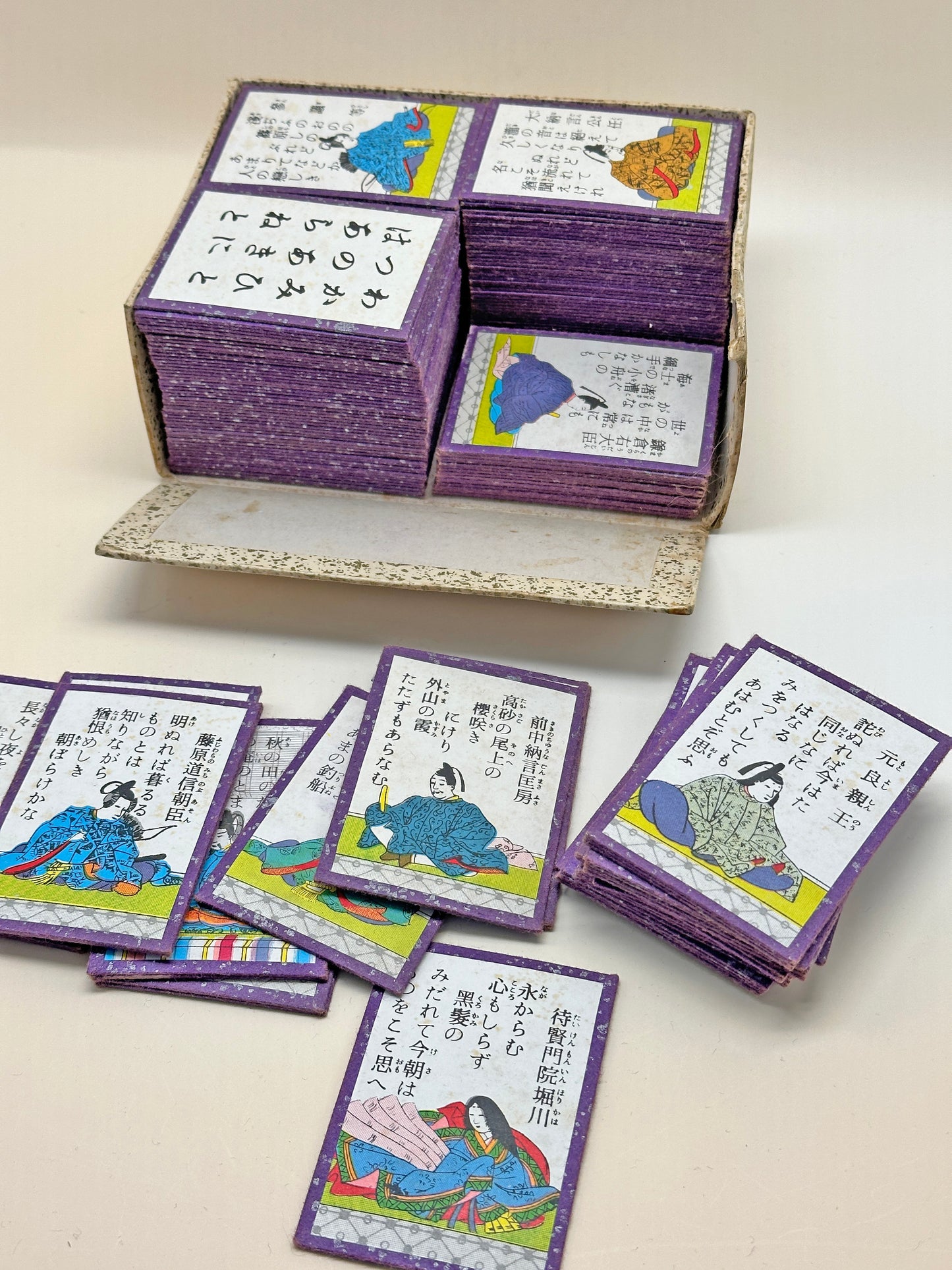 FT225 - Japan Vintage set of Hyakunin Isshu 百人一首