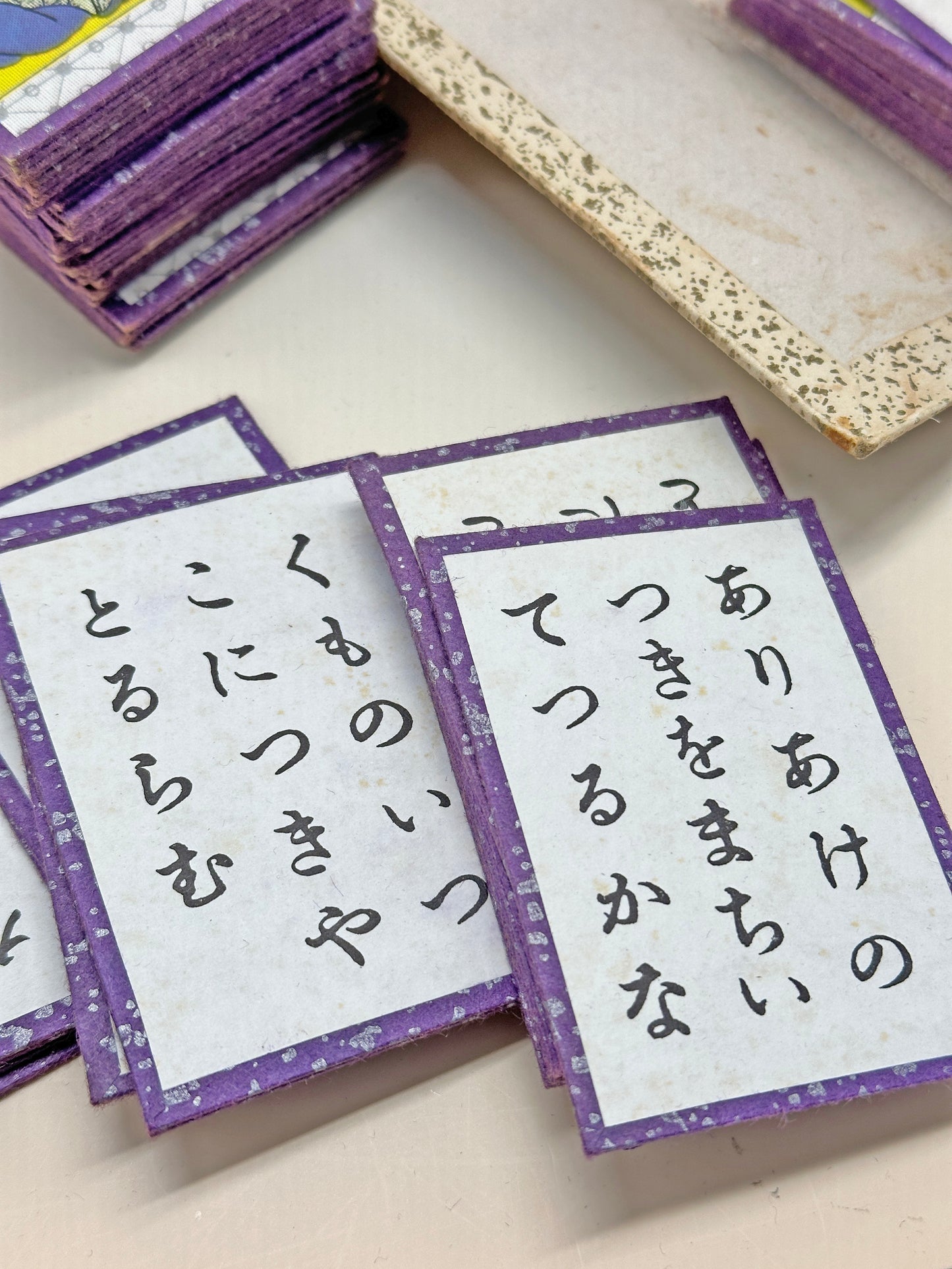 FT225 - Japan Vintage set of Hyakunin Isshu 百人一首