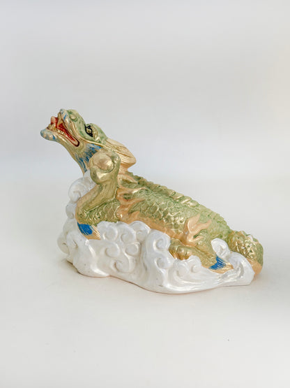 FT335 - Muñeca Hakata – Estatuilla de dragón ascendente 寿昇龍