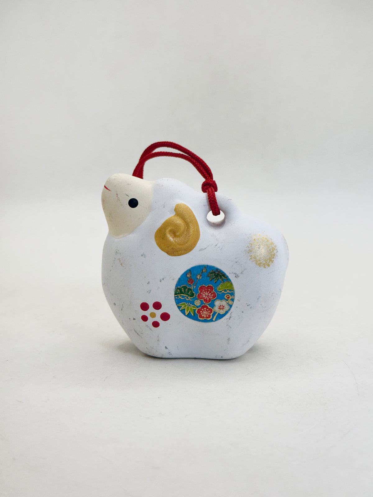 FT622 - Yakushigama Sheep Dorei Clay Bell 薬師窯