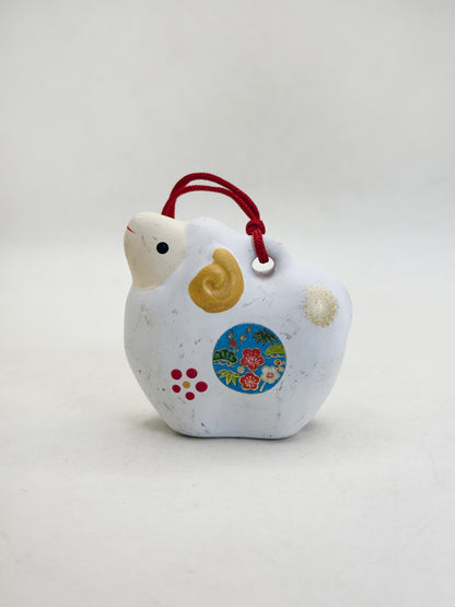 FT622 - Yakushigama Sheep Dorei Clay Bell 薬師窯