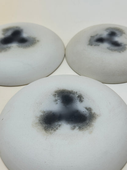 TB54 - Wabi-Sabi Ceramic Plate Set with Wooden Box