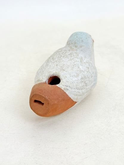 FT474 - White Dove Whistle from Usa 宇佐