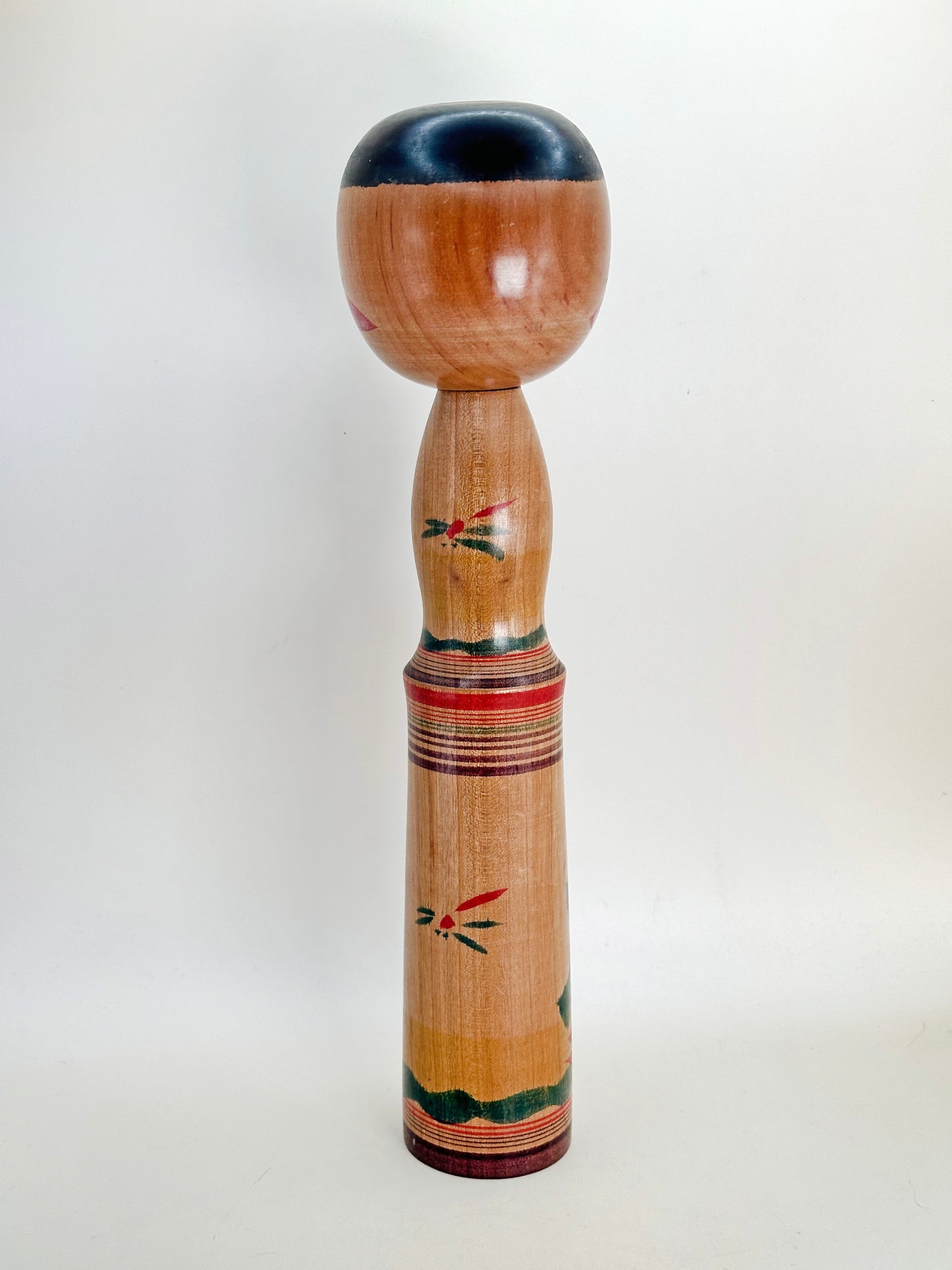 K30031 - Traditional Yajiro Kokeshi by Yukiko Inoue 井上ゆき子