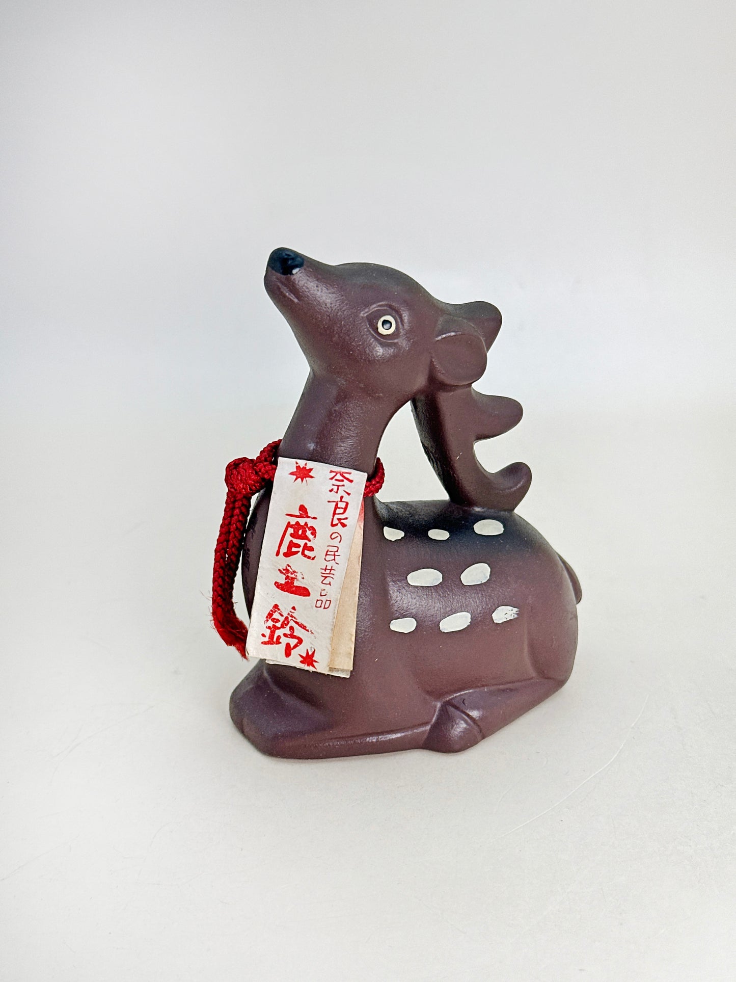 CB199 - Deer Dorei Clay Bell 奈良 鹿土鈴