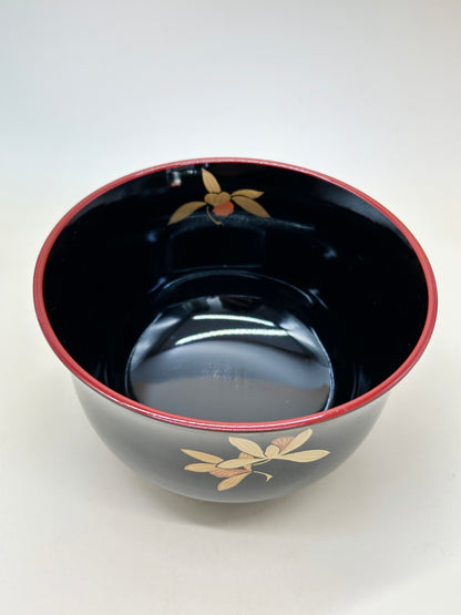 TB47 - Japanese Lacquerware Wooden Bowls