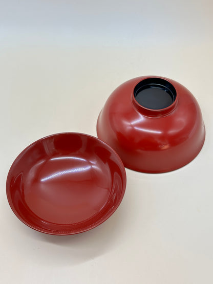 TB61 - Japanese Lacquerware Soup Bowls Set 御吸物椀