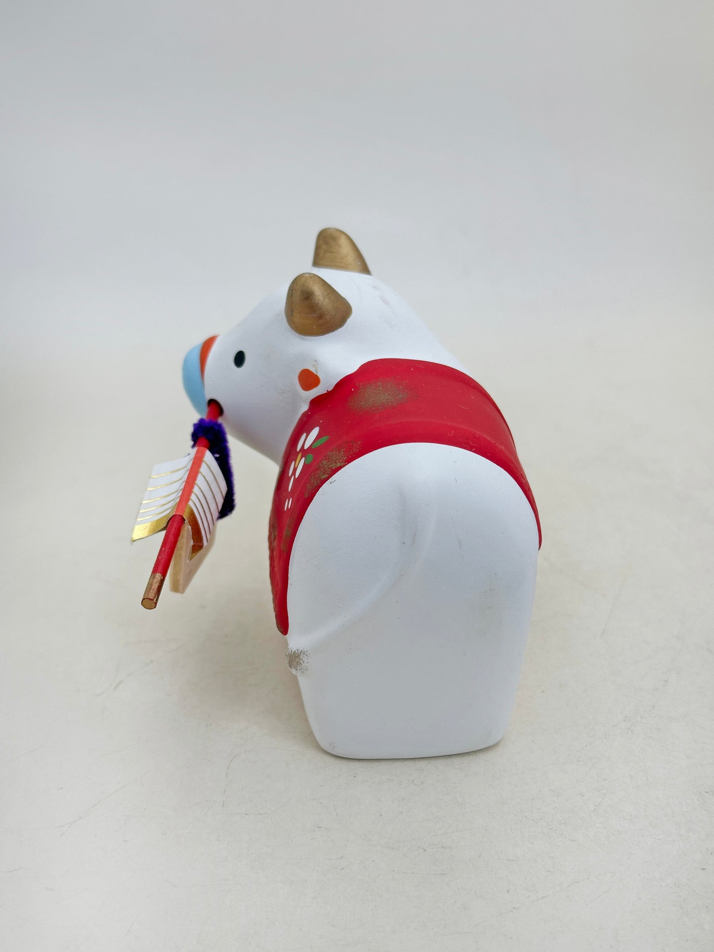 FT476 - Zodiac Cow figurine by Yakushigama 薬師窯