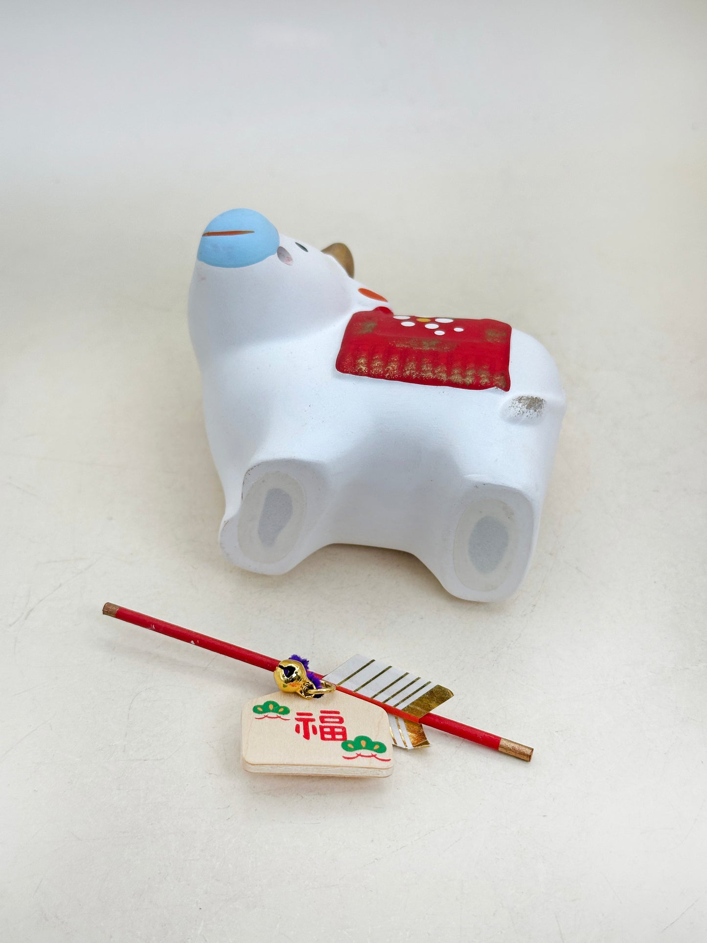 FT476 - Zodiac Cow figurine by Yakushigama 薬師窯