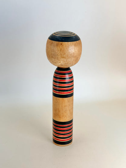 K18109 - Nanbu Hanamaki Kokeshi by Nagao Sato 佐藤長雄
