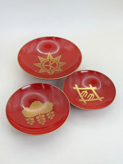 TB307 - Japan Lacquer Sakazuki cups 御盃