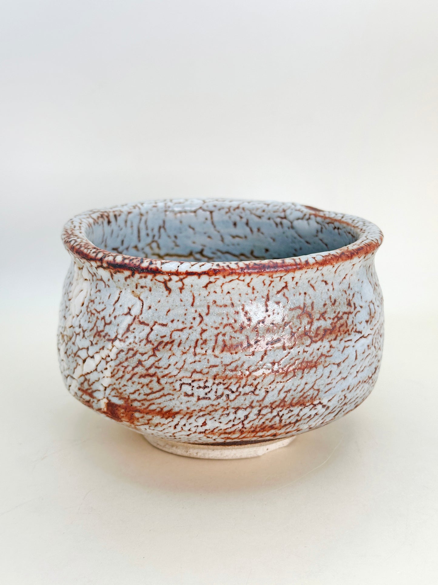 TC72 - Chawan Matcha Bowl of Shino-yaki 志野焼