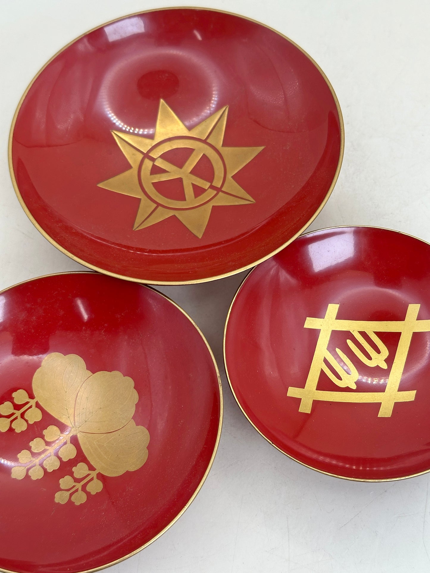 TB307 - Japan Lacquer Sakazuki cups 御盃