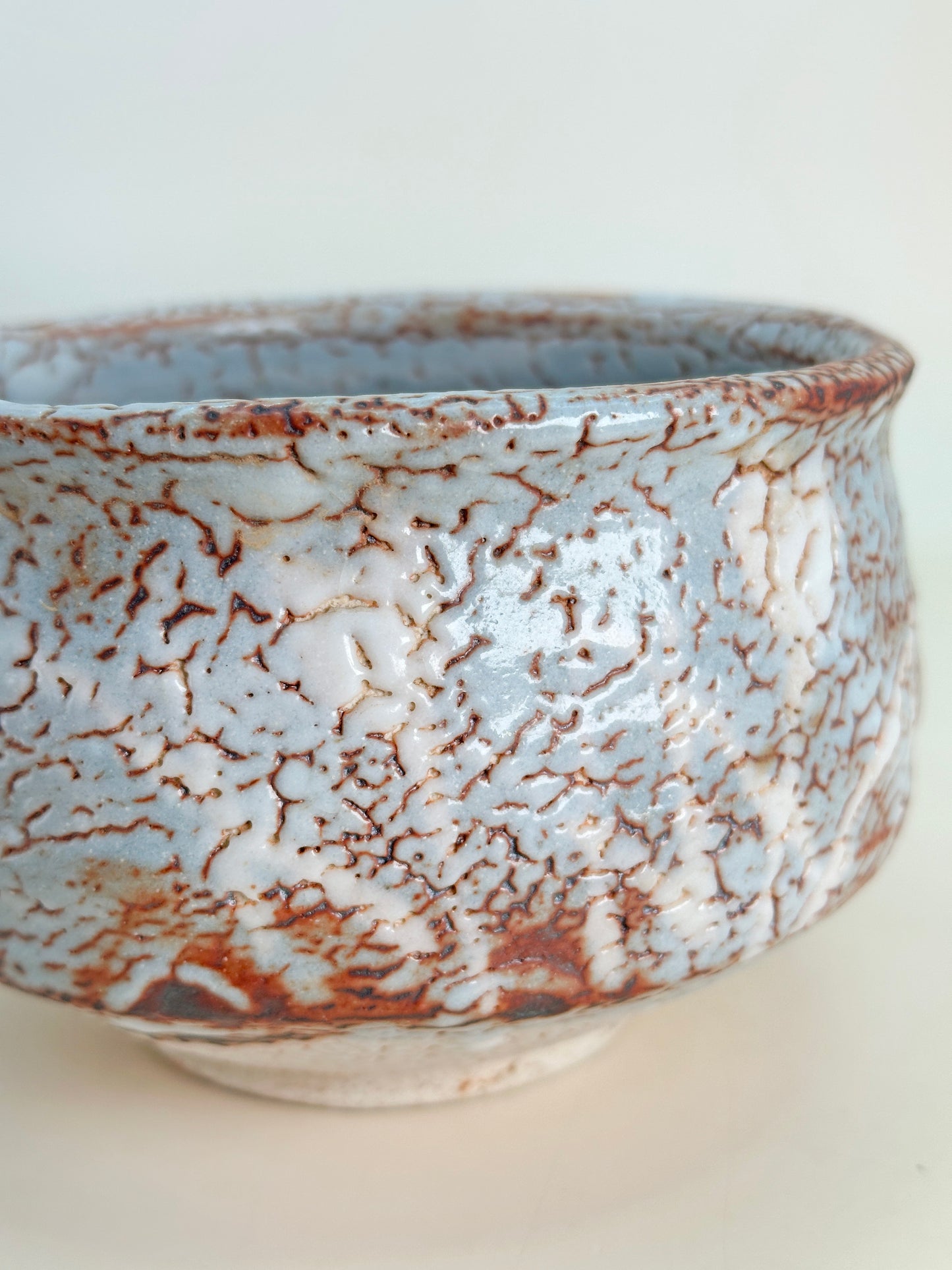 TC72 - Chawan Matcha Bowl of Shino-yaki 志野焼