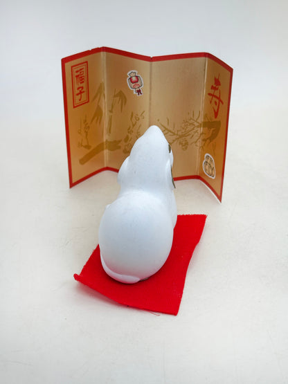 FT489 - zodiac rat ornament by Seizan-gama 靖山窯