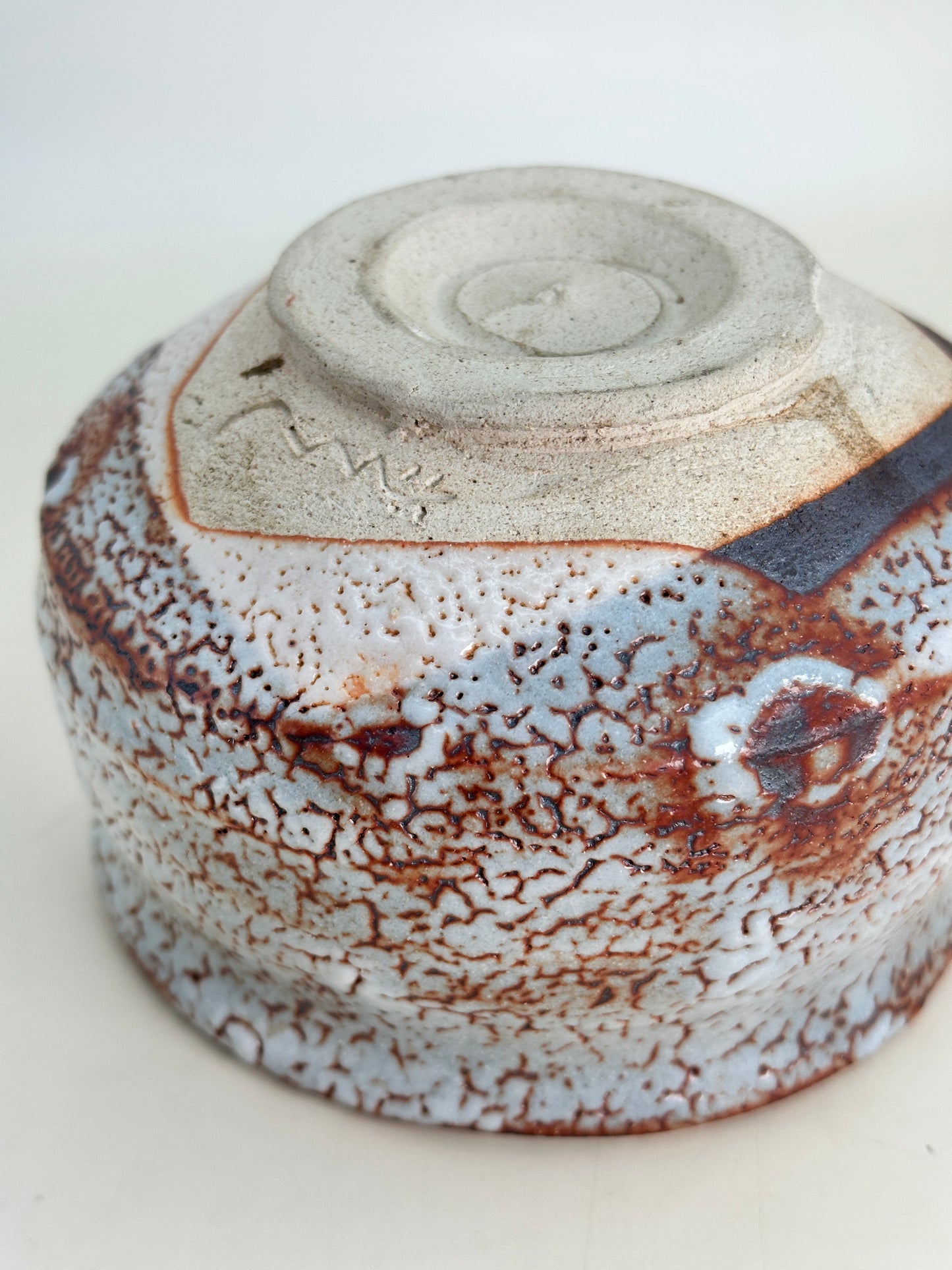 TC72 - Chawan Matcha Bowl of Shino-yaki 志野焼