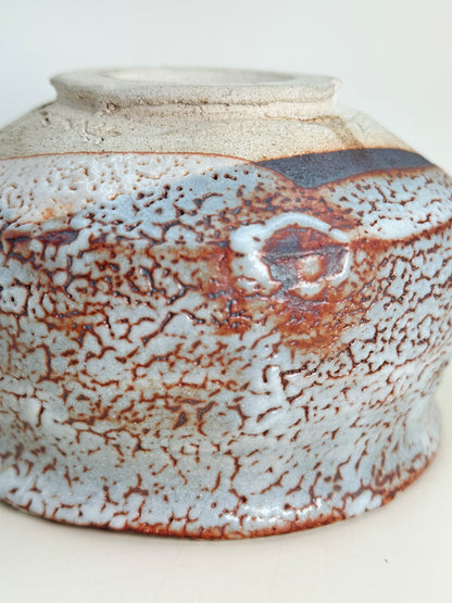 TC72 - Chawan Matcha Bowl of Shino-yaki 志野焼