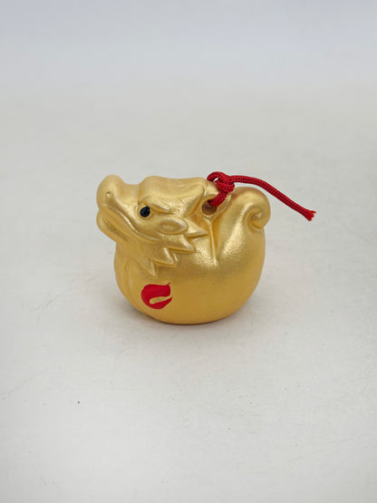 FT478 - Dragon Dorei Clay Bell by Shōhō-gama 昭峰窯