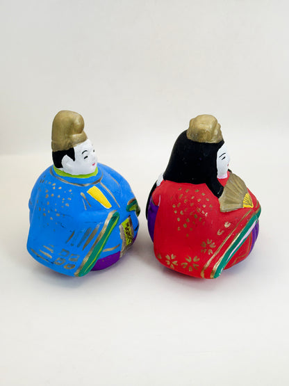 FT628 - Tsuchibina Hina Clay Dolls 土雛人形