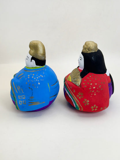 FT628 - Tsuchibina Hina Clay Dolls 土雛人形