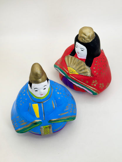 FT628 - Tsuchibina Hina Clay Dolls 土雛人形