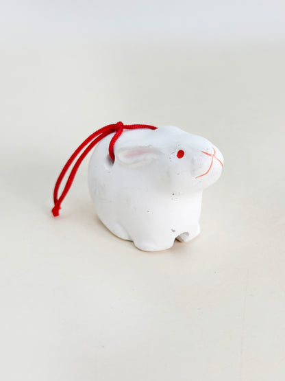 CB203 - Rabbit Dorei Bell - Kyoto ceramic doll 京陶人形