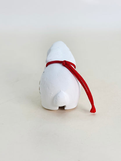 CB203 - Rabbit Dorei Bell - Kyoto ceramic doll 京陶人形