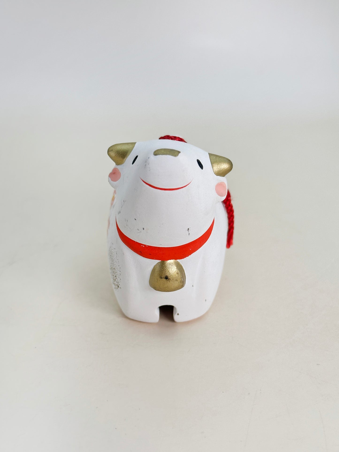 CB201 - Cow Dorei Clay Bell by Shōhō 昭峰