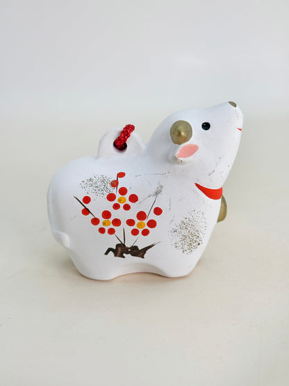 CB201 - Cow Dorei Clay Bell by Shōhō 昭峰