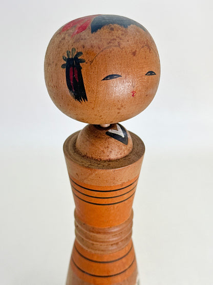 K20135 - Sosaku Kokeshi of Three Friends of Winter 歳寒三友