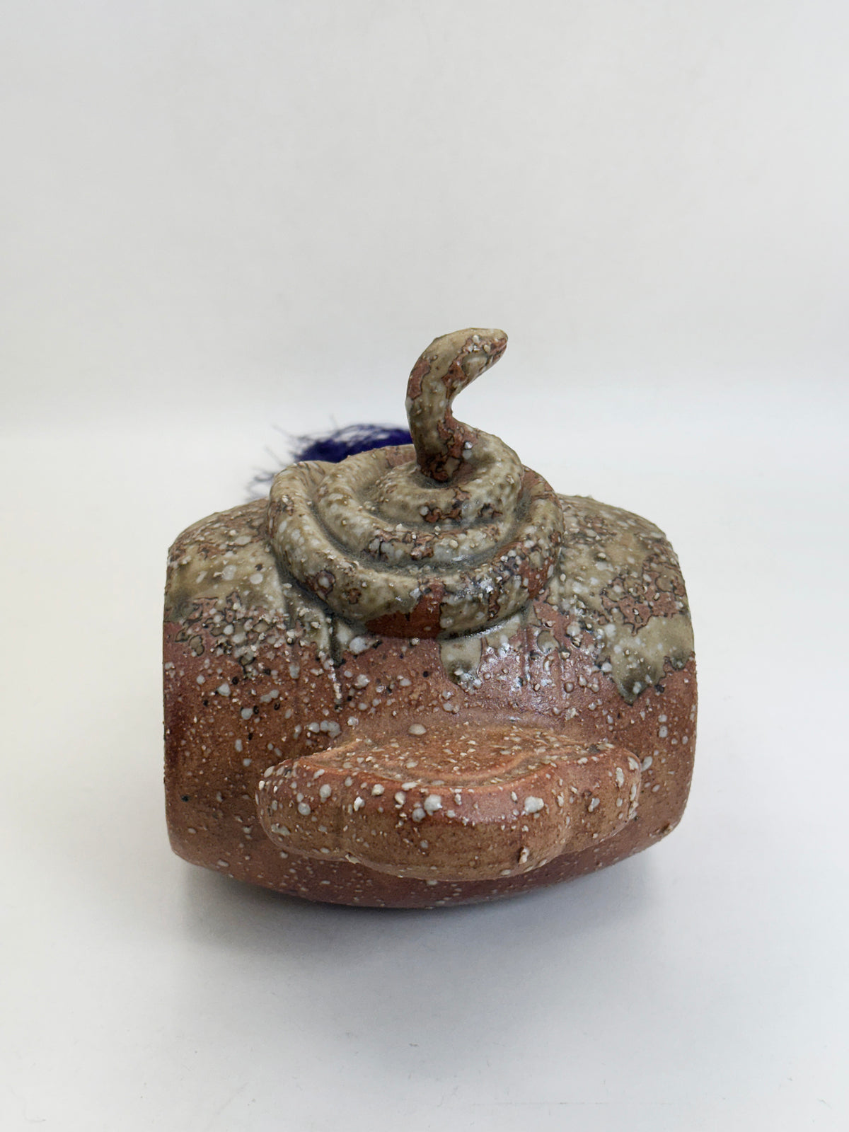 FT630 - Shigaraki Ware Snake & Lucky Mallet Ornament 信楽焼