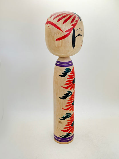 K30054 - Togatta Kokeshi by Yoshiaki Sato 佐藤好秋