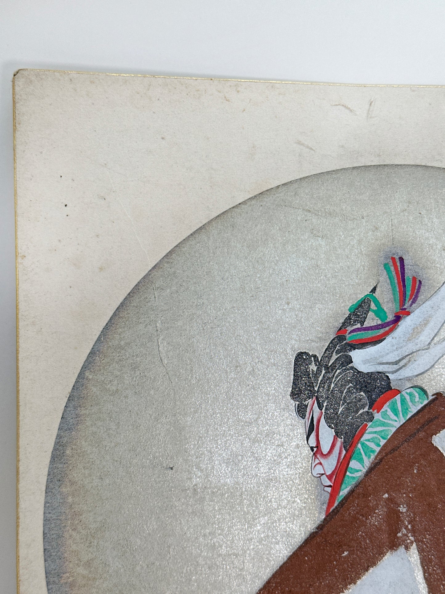 SHP252 - Shikishi Artwork of Kabuki Shibaraku 暫