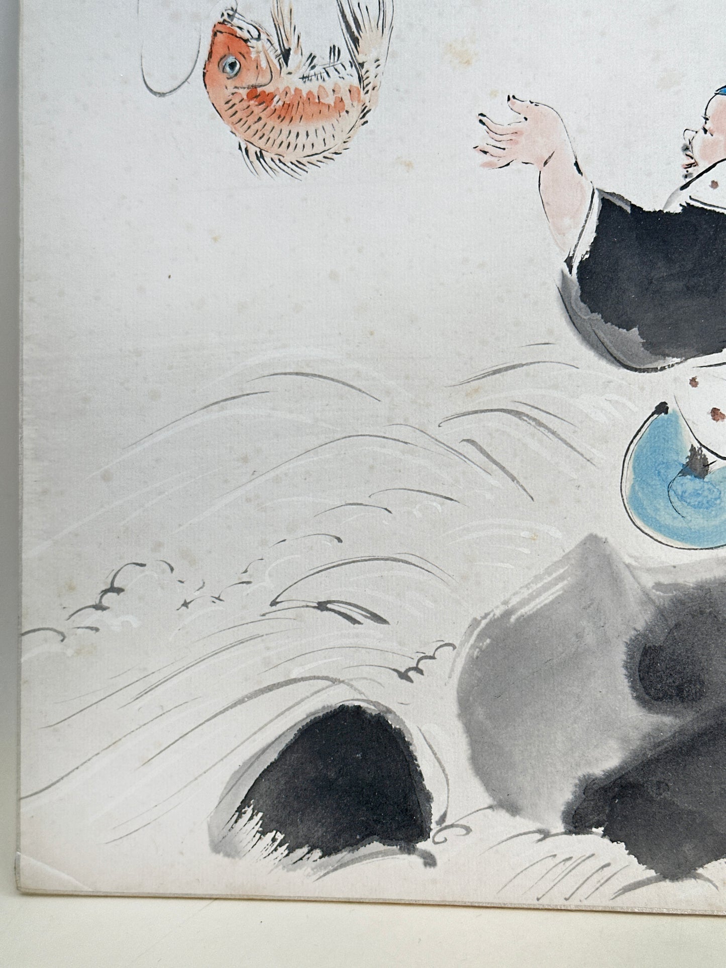 SHP254 - Shikishi Ink Artwork of Ebisu 恵比寿