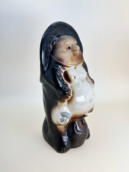 FT227 - Vintage Shigaraki-yaki tanuki 信楽焼狸像