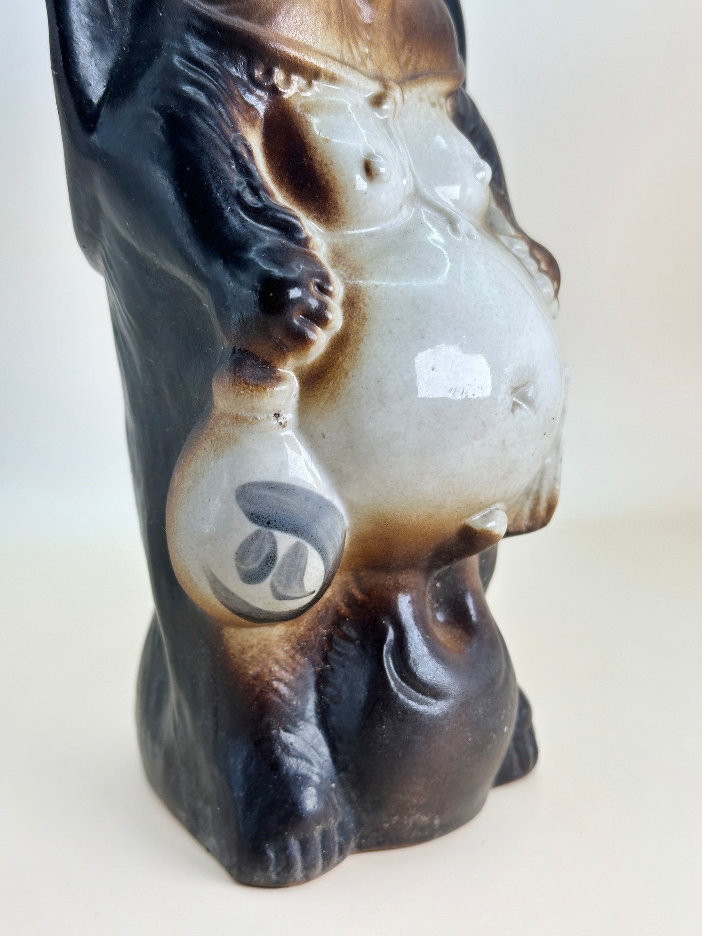 FT227 - Vintage Shigaraki-yaki tanuki 信楽焼狸像