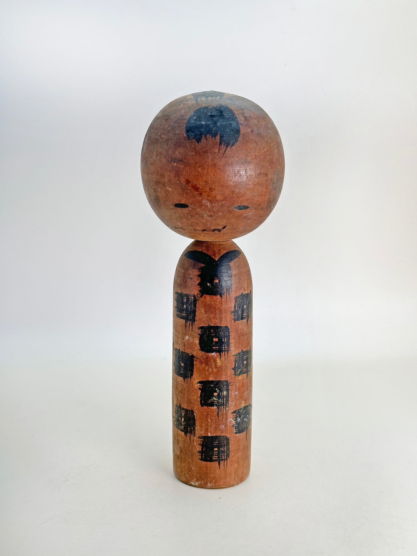 K18140 - Shingata Kokeshi by Matsushima Bunkichi 松島文吉